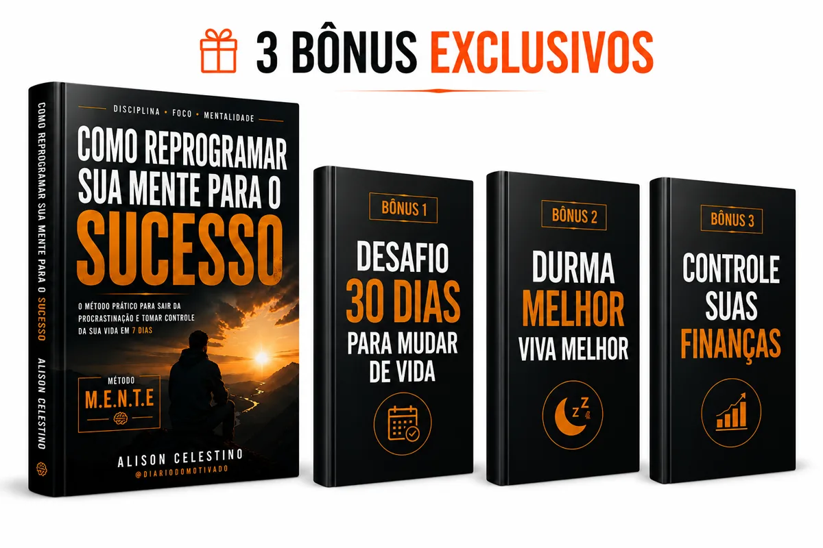 Ebook Como Reprogramar Sua Mente Para o Sucesso + 3 Bônus Exclusivos